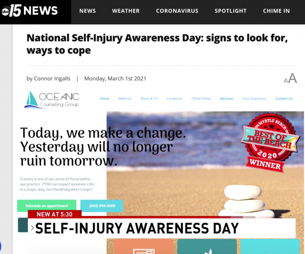 National Self injury awareness